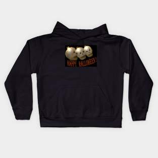 Halloween skulls Kids Hoodie